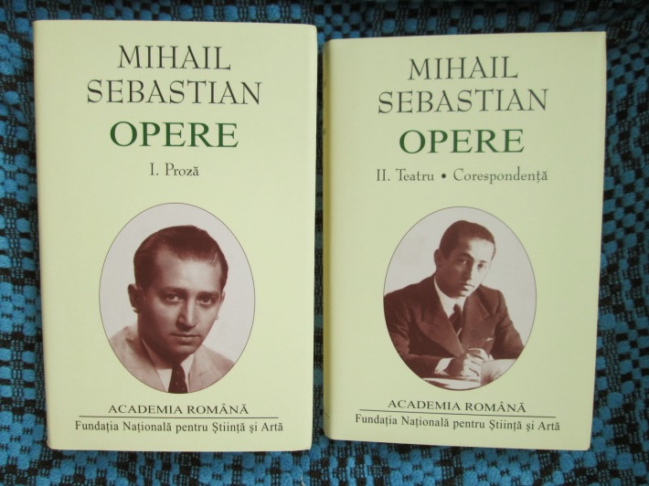 Cateva dintre operele scriitorului Mihail Sebastian, Foto: anticariatonlinebacau.blogspot.com