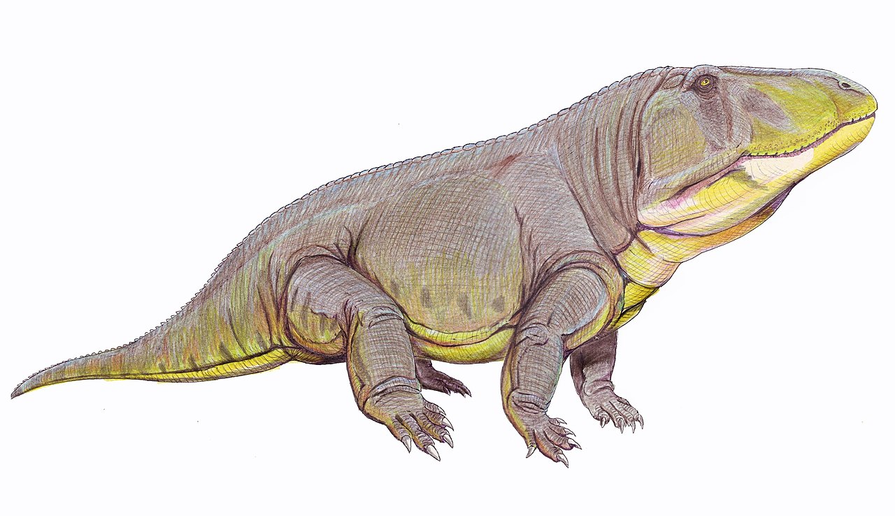 Erythrosuchus, un archozaur de temut din era mijlocie