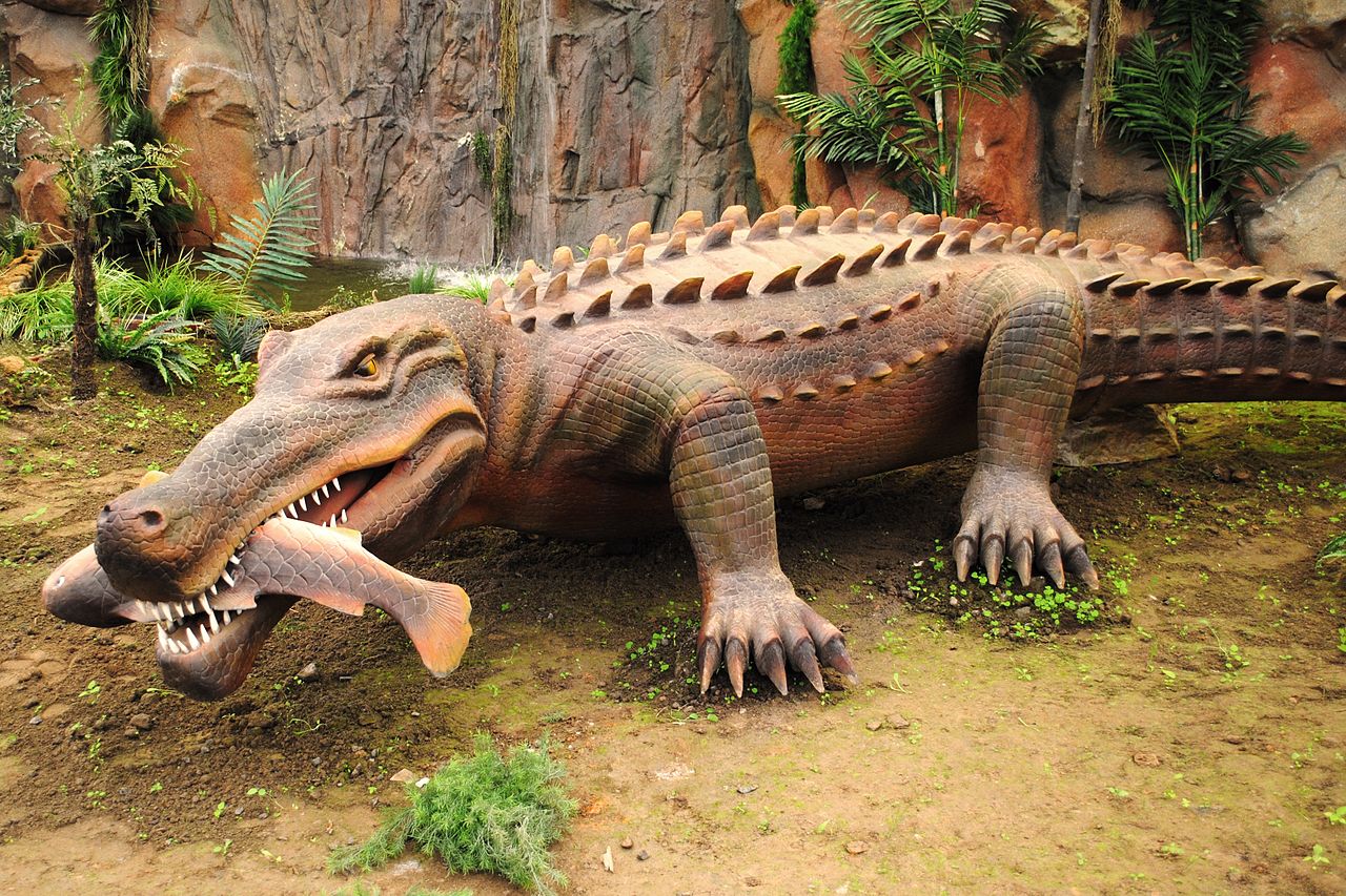 Sarcosuchus, un crocodil gigant din Nigeria