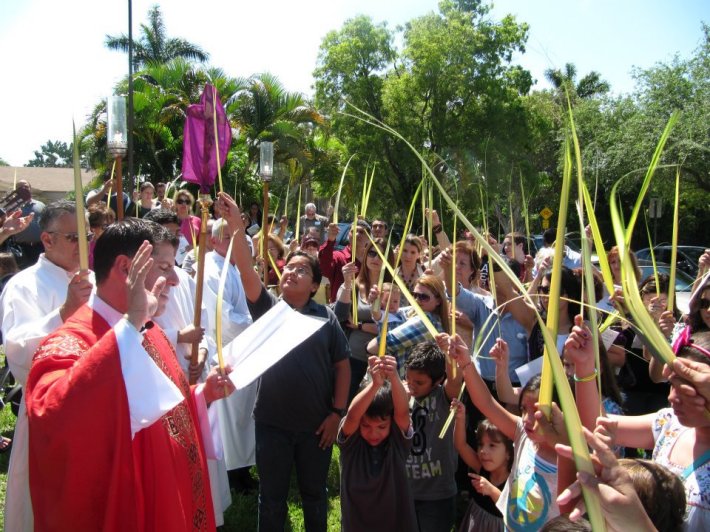 Procesiune de Florii din Florida, Foto: eastdailyoffice.wordpress.com