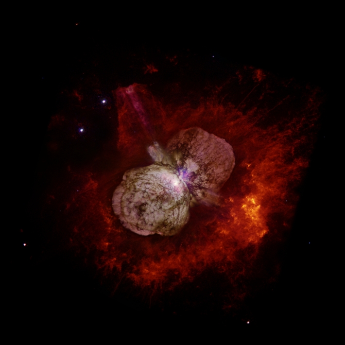 Eta Carinae prin Telescopul Hubble, Foto: en.wikipedia.org