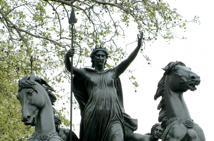 Statuia Reginei Boudicca din Londra, Foto: en.wikipedia.org