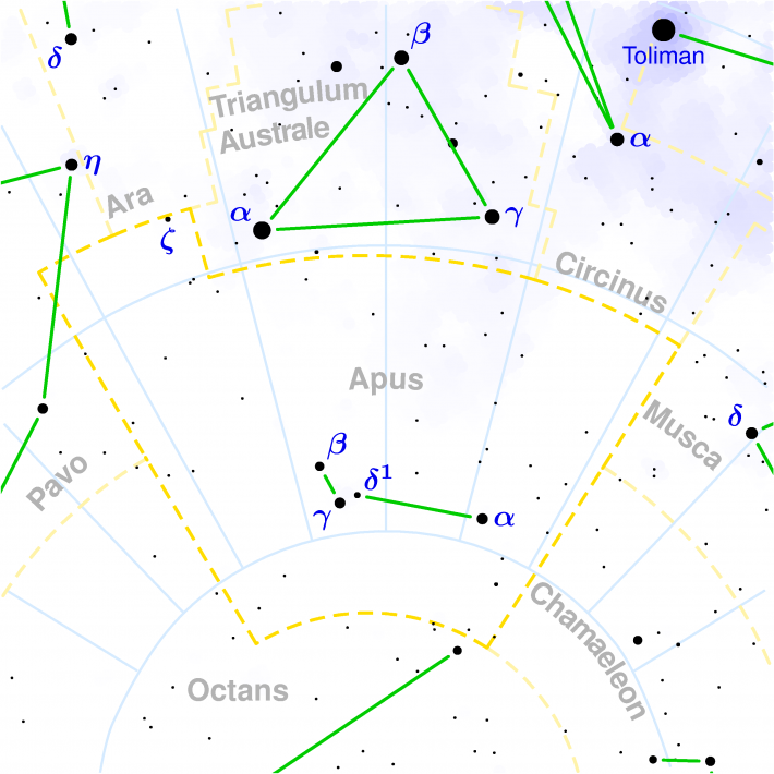 Harta Constelatiei Apus, Foto: commons.wikimedia.org