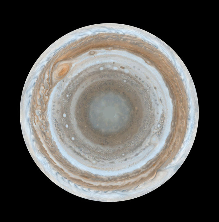 Harta planetei Jupiter realizata de Cassini in 2000, Foto: en.wikipedia.org