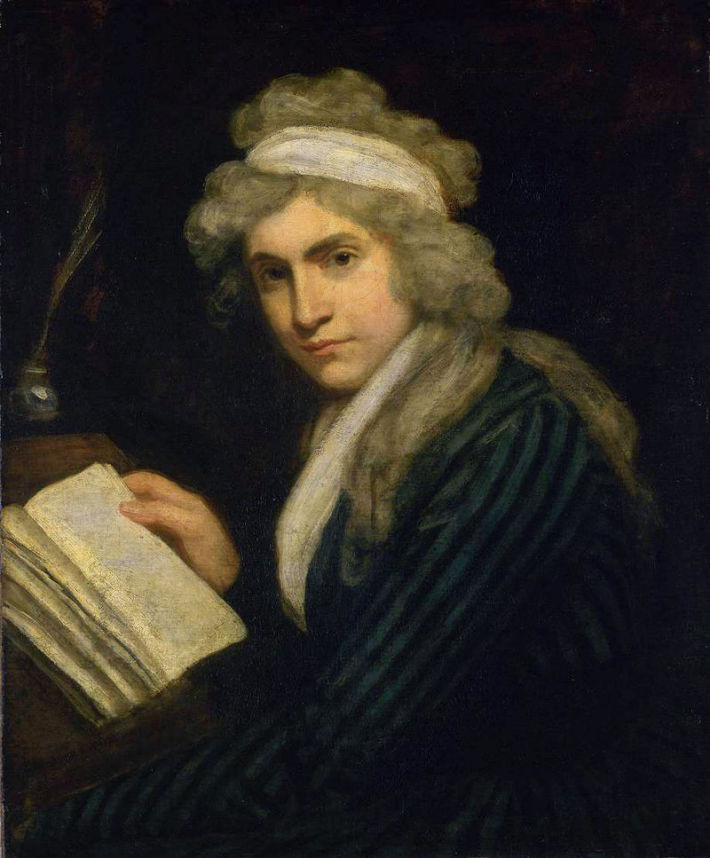Mary Wollstonecraft in 1790-1791 tablou de John Opie, Foto: en.wikipedia.org