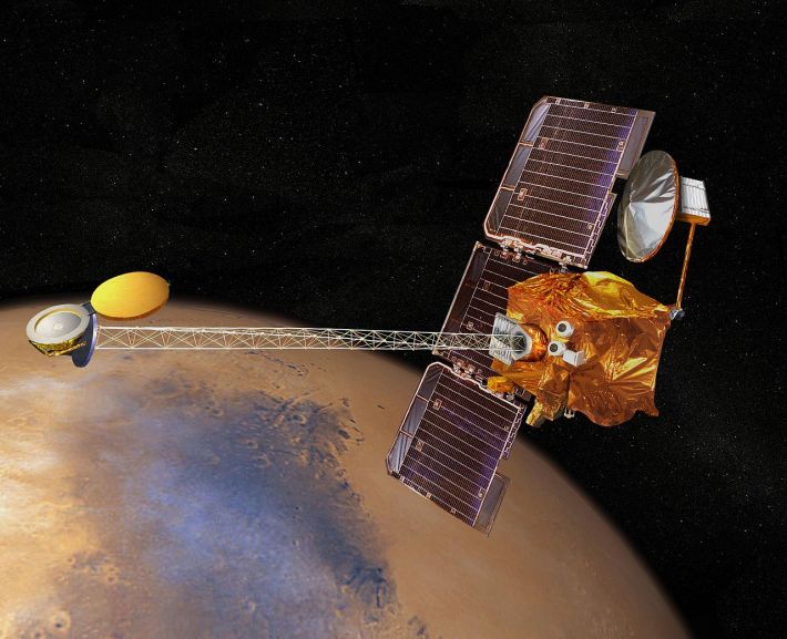 Missiunea Mars Odyssey pe Marte in 2001, Foto: en.wikipedia.org