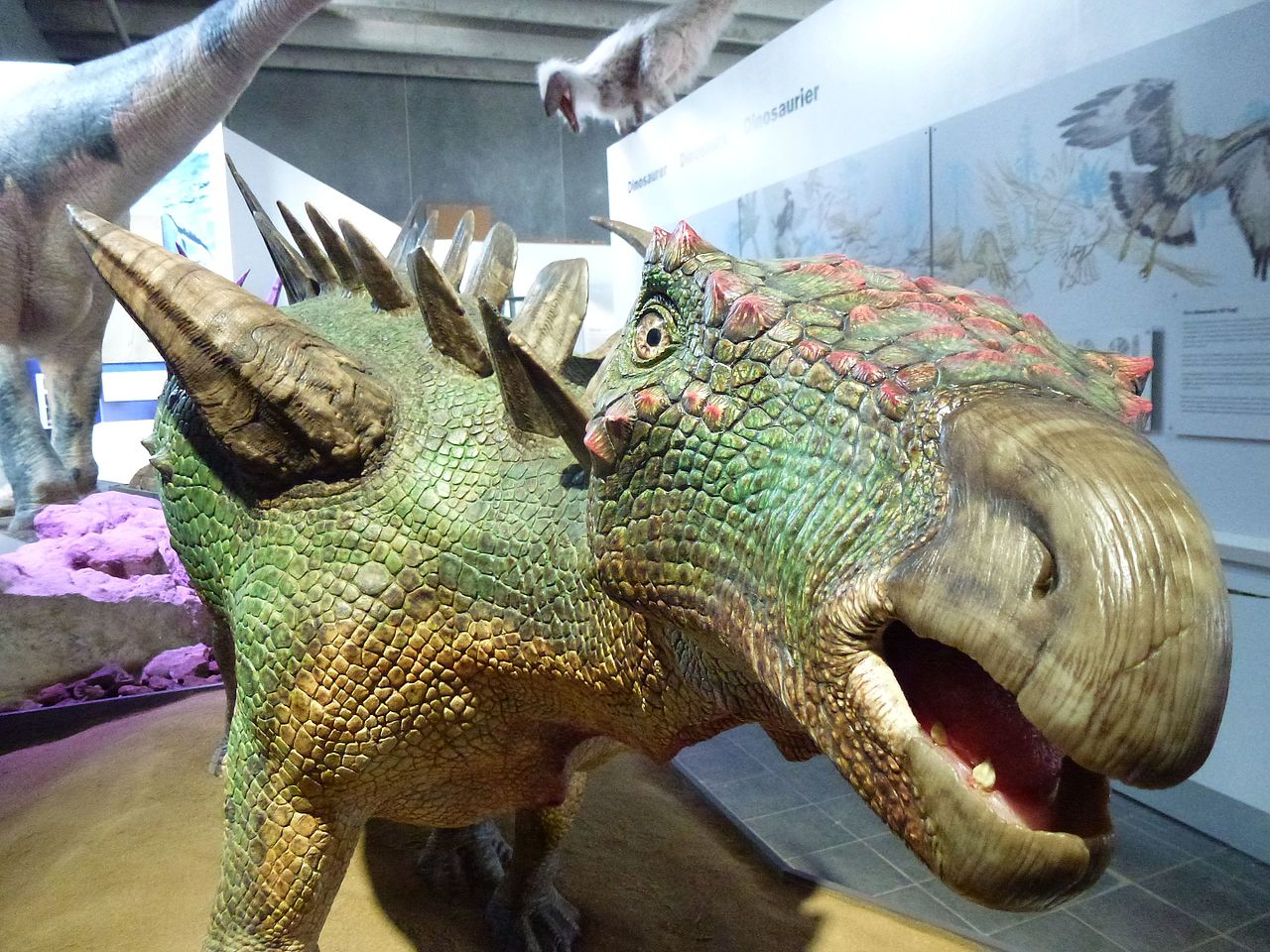 Dinozaurul Huayangosaurus din China, protejat prin plăci osoase