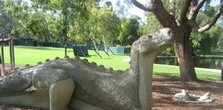 Dinozaurul Muttaburrasaurus descoperit în Australia, vezi cum se apăra de prădători