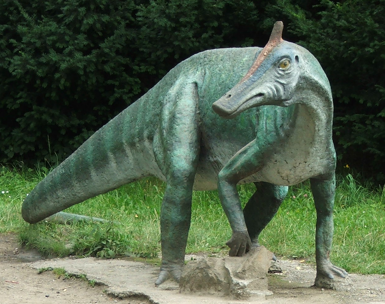Dinozaurul Saurolophus - Șopârla cu creastă din Cretacicul superior