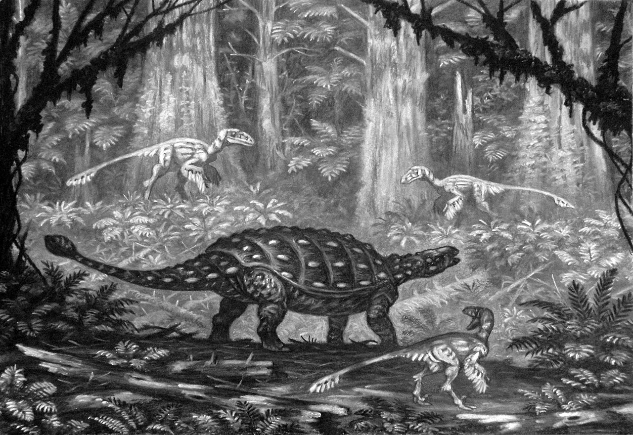 Dinozaurul Talarurus descris de paleontologul rus Evgeny Maleev