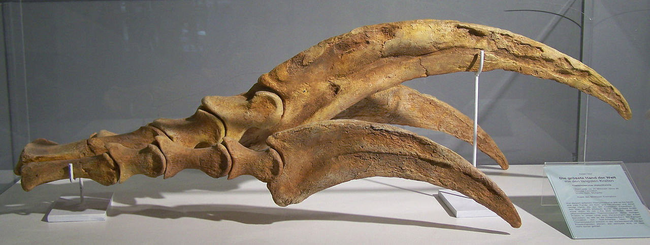 Dinozaurul Therizinosaurus