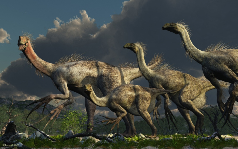 Therizinosaurus, Foto: dinosaurios.org