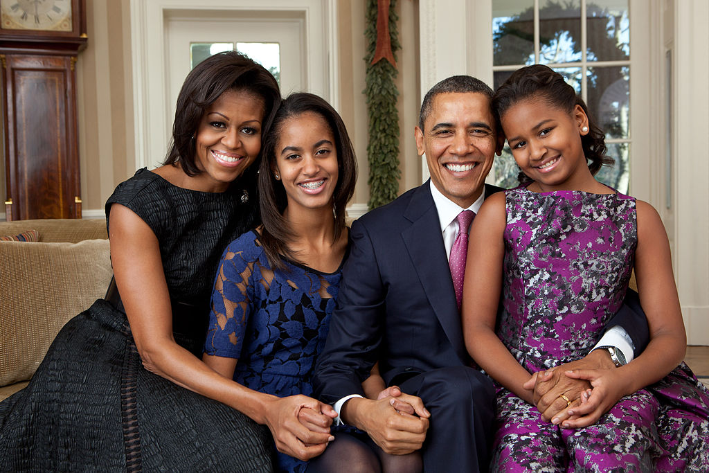 Michelle Obama alaturi de familie