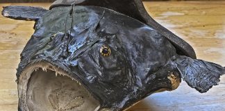 Peștele-pescar european (Lophius piscatorius), o creatură urâtă și periculoasă