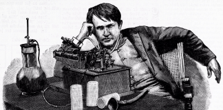Cine a inventat fonograful? edison fonograf