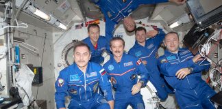 Experiment astronomic cu apa realizat in spatiu