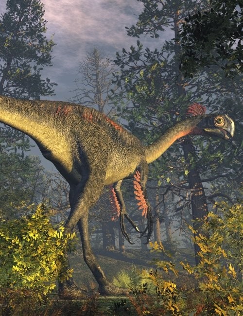 Gigantoraptor erlianensis, Foto: daz3d.com