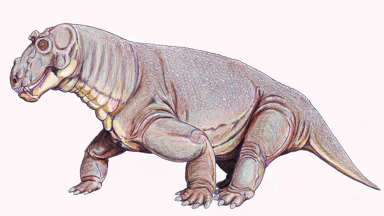 Estemmenosuchus, șopârla pașnică cu aspect de monstru