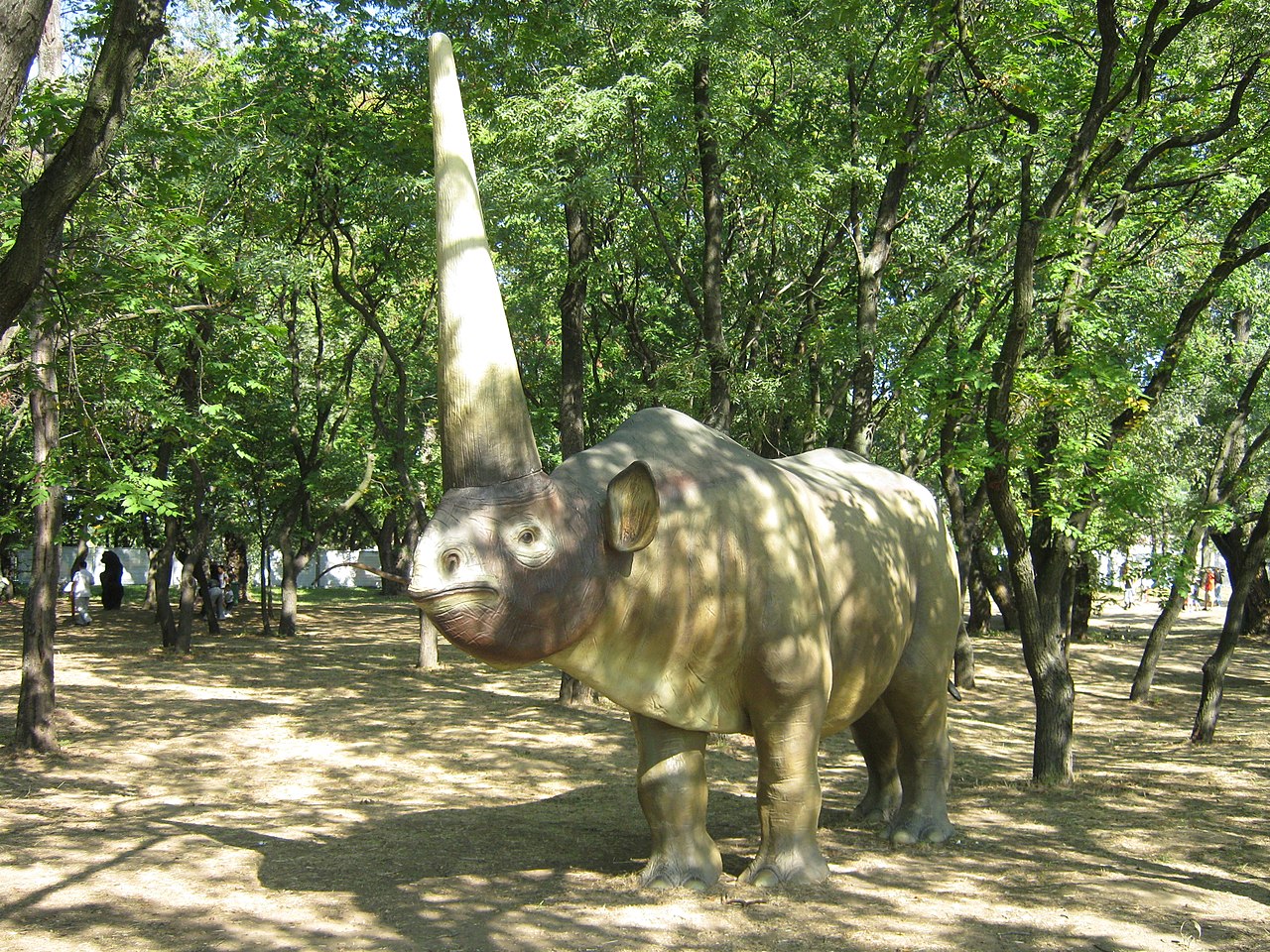 Elasmotherium, specie de rinocer care a trăit în Pliocen