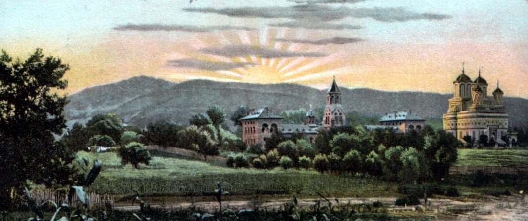 Manastirea Curtea de Arges 1907