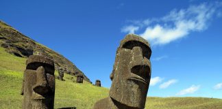 Statuile de pe Insula Pastelui – noi descoperiri Insula Pastelui