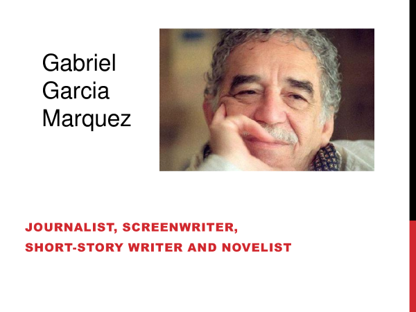 Gabriel Garcia Marquez 