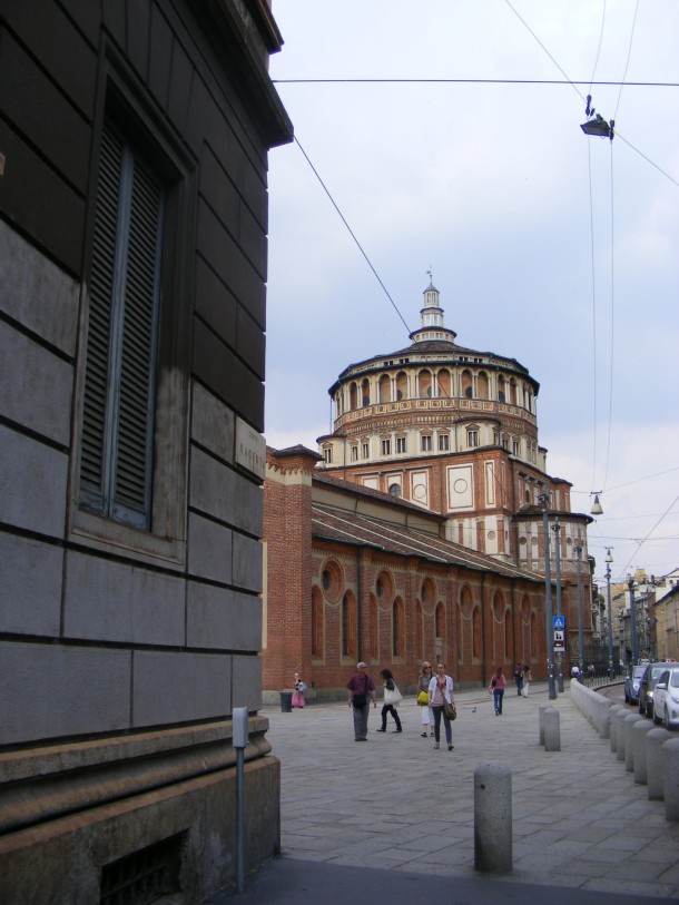 3 milano - biserica sf maria grazie cina cea de taina