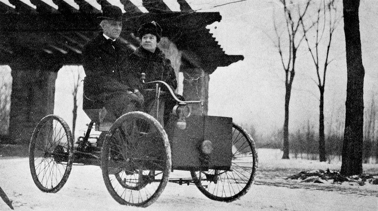 Henry Ford in prima lui masina