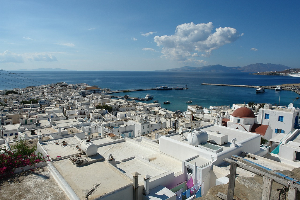 insula Mykonos din Grecia