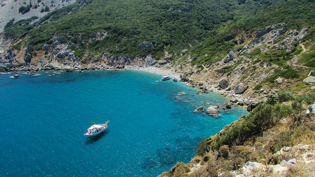 insula Skiathos din Grecia