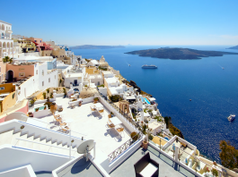santorini beach