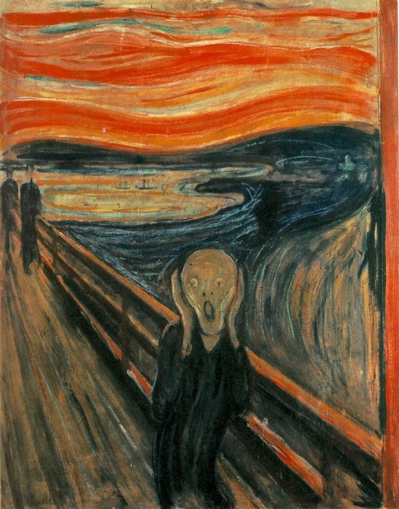 tabloul Ţipătul de Edvard Munch