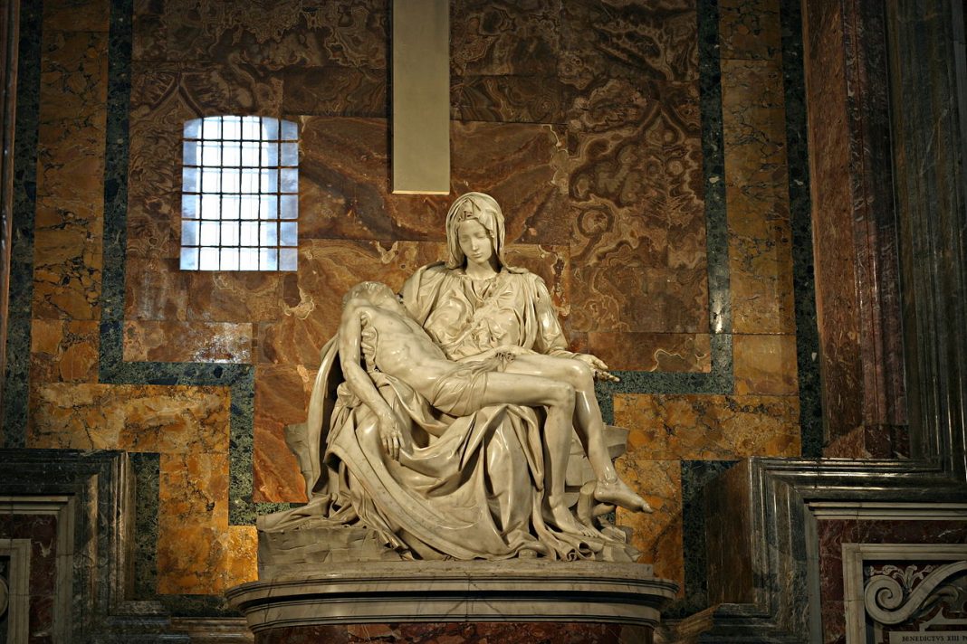 Piatra învinsă de suflet Pietà de Michelangelo Buonarroti Deștepți ro