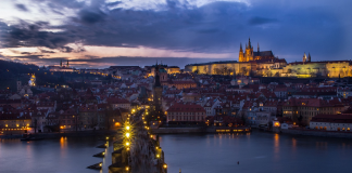 peisaj din Praga Cehia