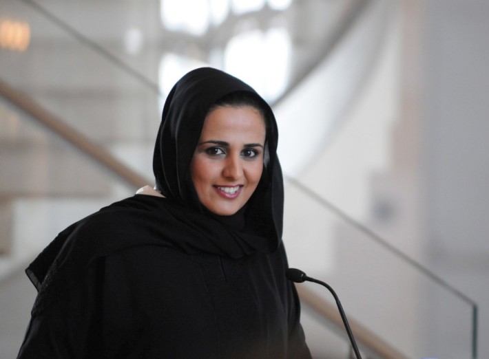 Al-Mayassa bint Hamad bin Khalifa Al-Thani, Foto: publico.pt