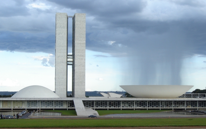 Auditoriul Congresului National din Brazilia, Foto: sfkaylabee.wordpress.com