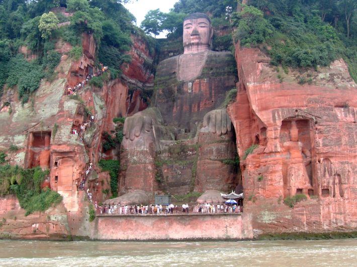 Buddha din Leshan, Foto: pacuriosos.wordpress.com