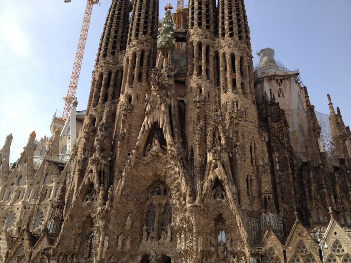 Catedrala Sagrada Familia, Foto: thetravelingtimes.wordpress.com