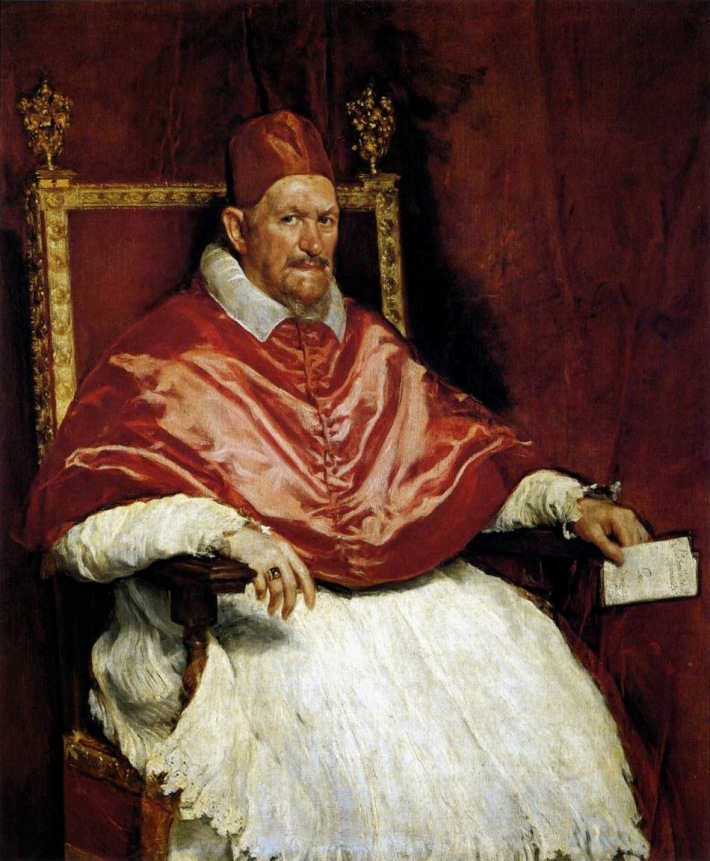 Diego Velazquez; Portretul Papei Inocentiu al X-lea, Foto: imaginemdei.blogspot.ro
