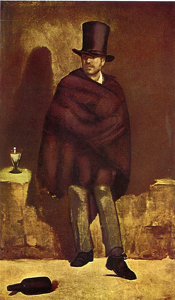 Edouard Manet; Bautorul de absint, Foto: everypainterpaintshimself.com