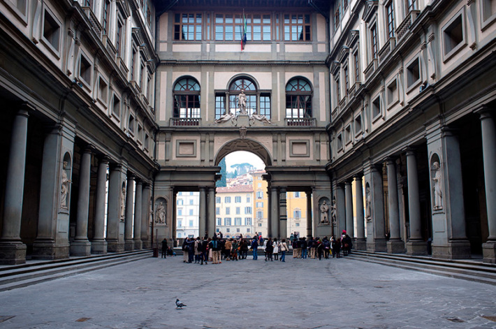 Galeria Uffizi, Foto: destinius.com