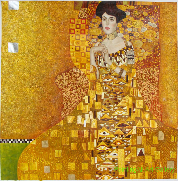 Gustav Klimt Adele Bloch-Bauer I, Foto: colortrincheraensamble.blogspot.ro