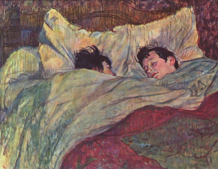 Henri de Toulouse-Lautrec; Patul, Foto: silverandexact.com