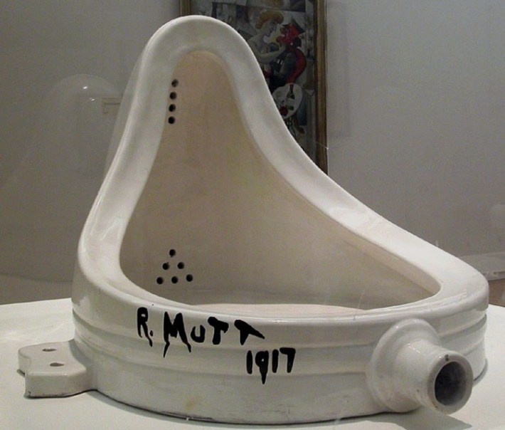 Marcel Duchamp; Fantana, Foto: basedafilosofia.blogspot.ro