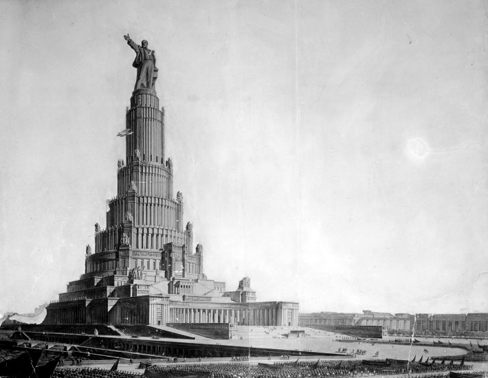 Palatul Sovietelor, Foto: ministerievanarchitectuur.wordpress.com