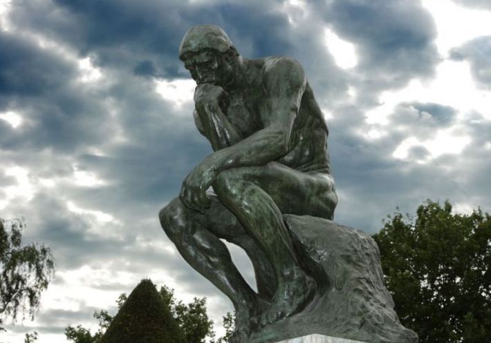 Rodin; Ganditorul, Foto: g1b2i3.wordpress.com