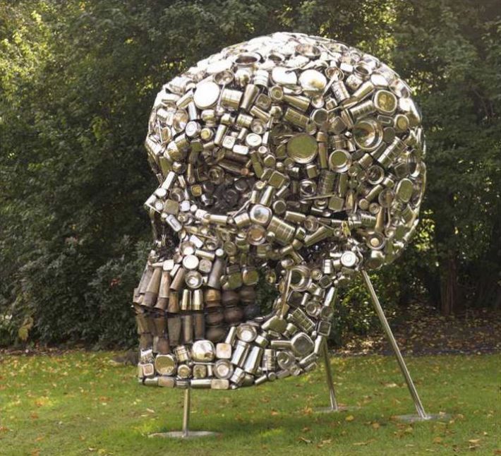 Subodh Gupta; The Very Hungry God, Foto: geekartgallery.blogspot.ro