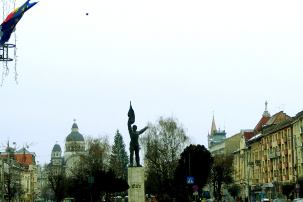 statuia ostasului din targu mures