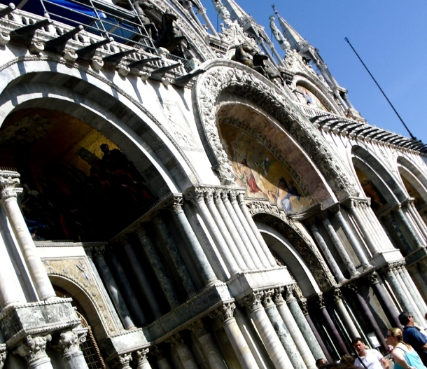 portal cu fresca bazilica san marco