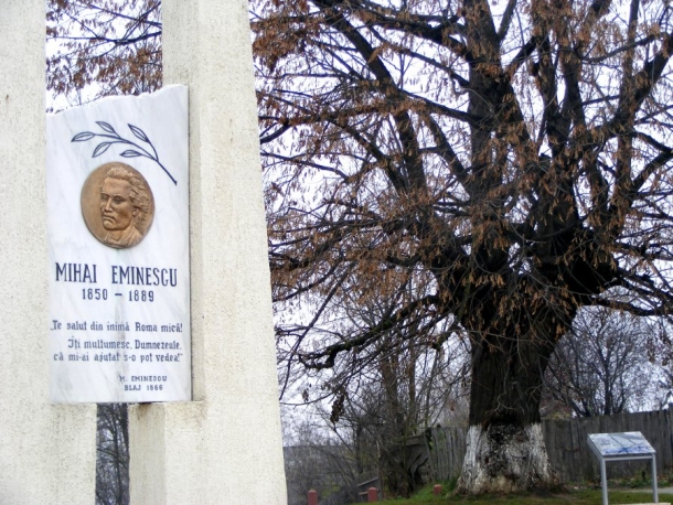 teiul lui eminescu blaj